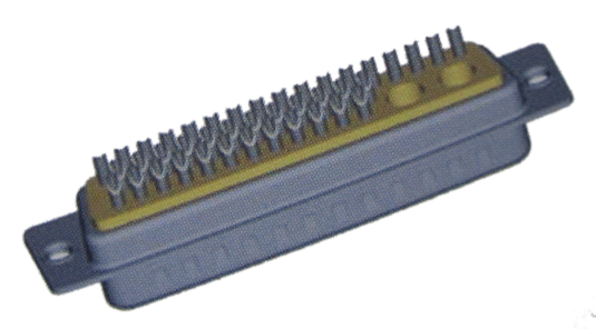 Coaxial D-SUB 43W2 MALE Solder Cup 